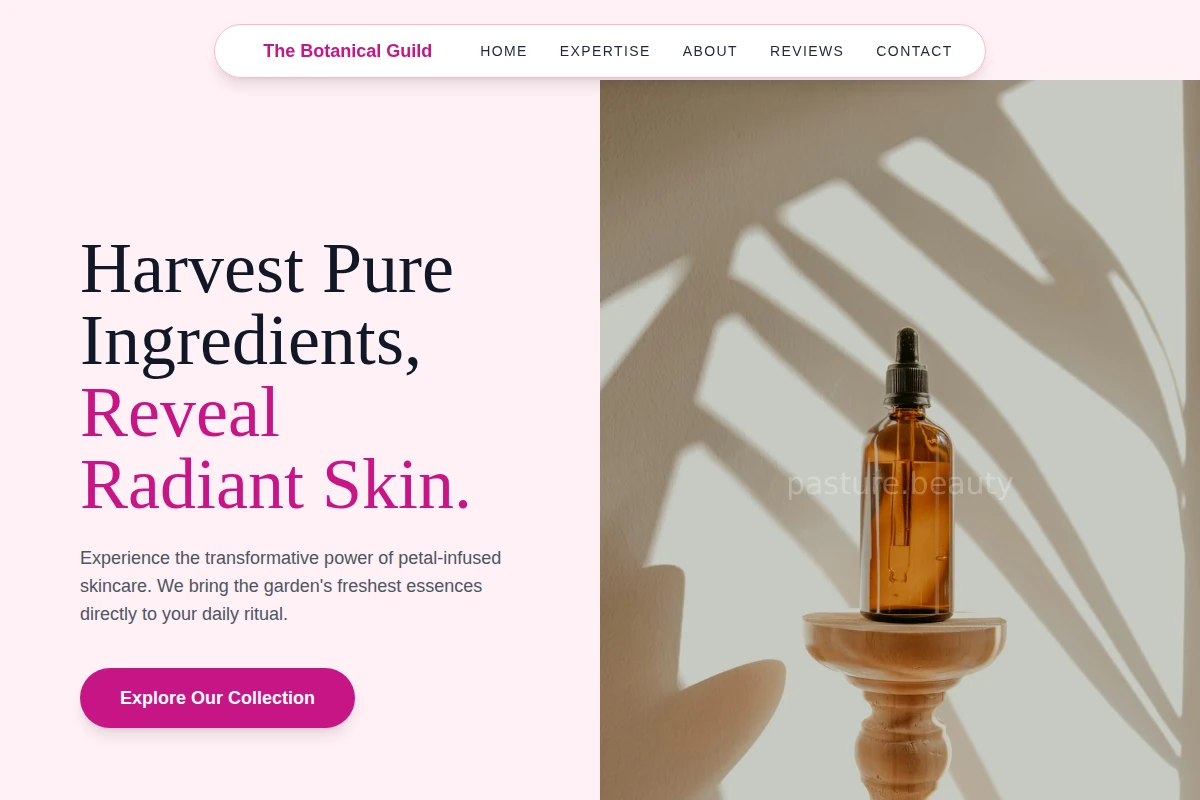 Floral Beauty Products