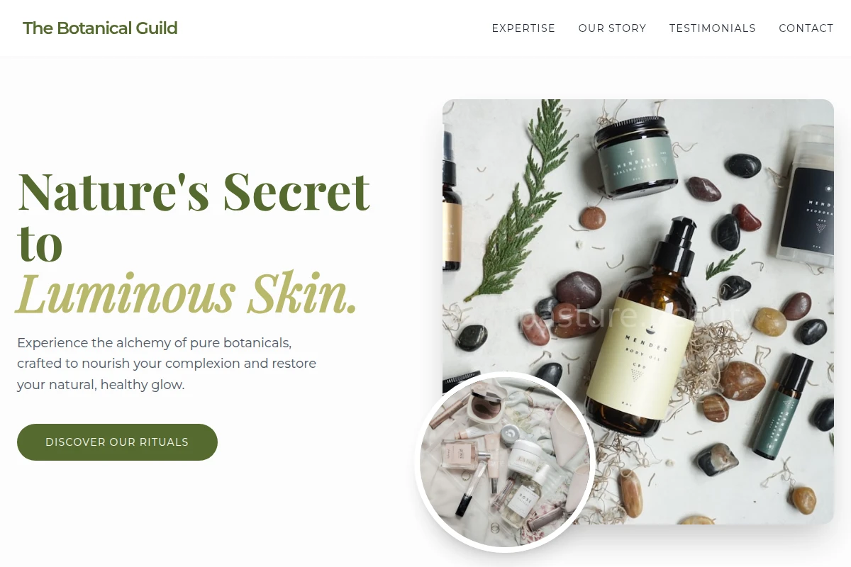Botanical Beauty Products