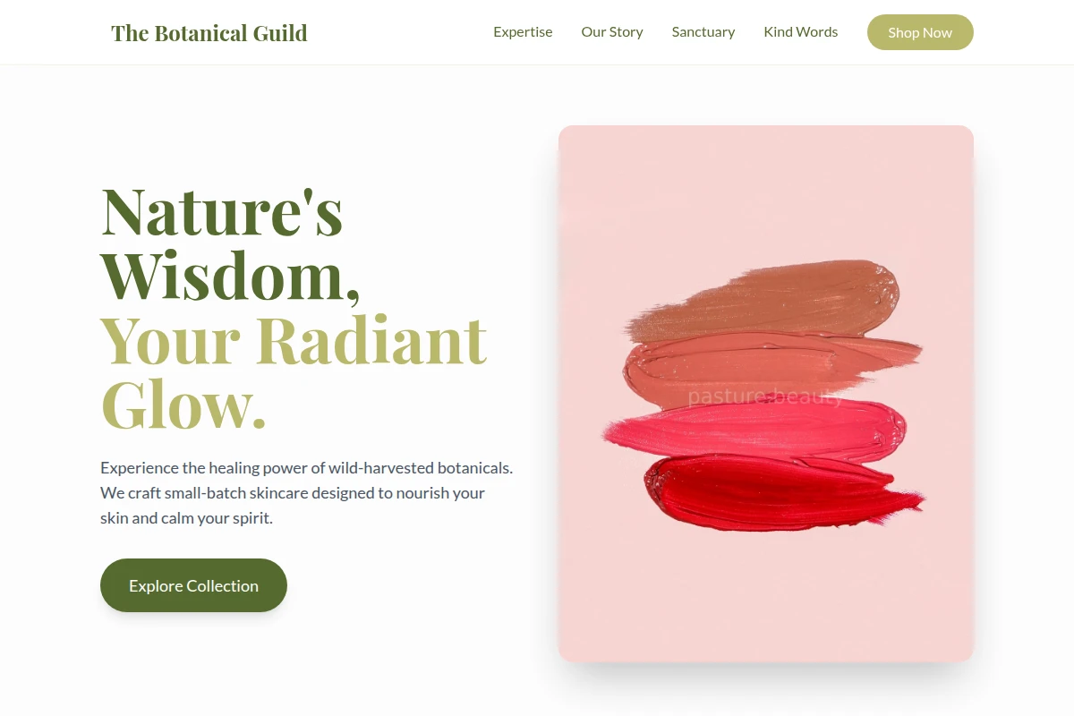 Herbal Beauty Products