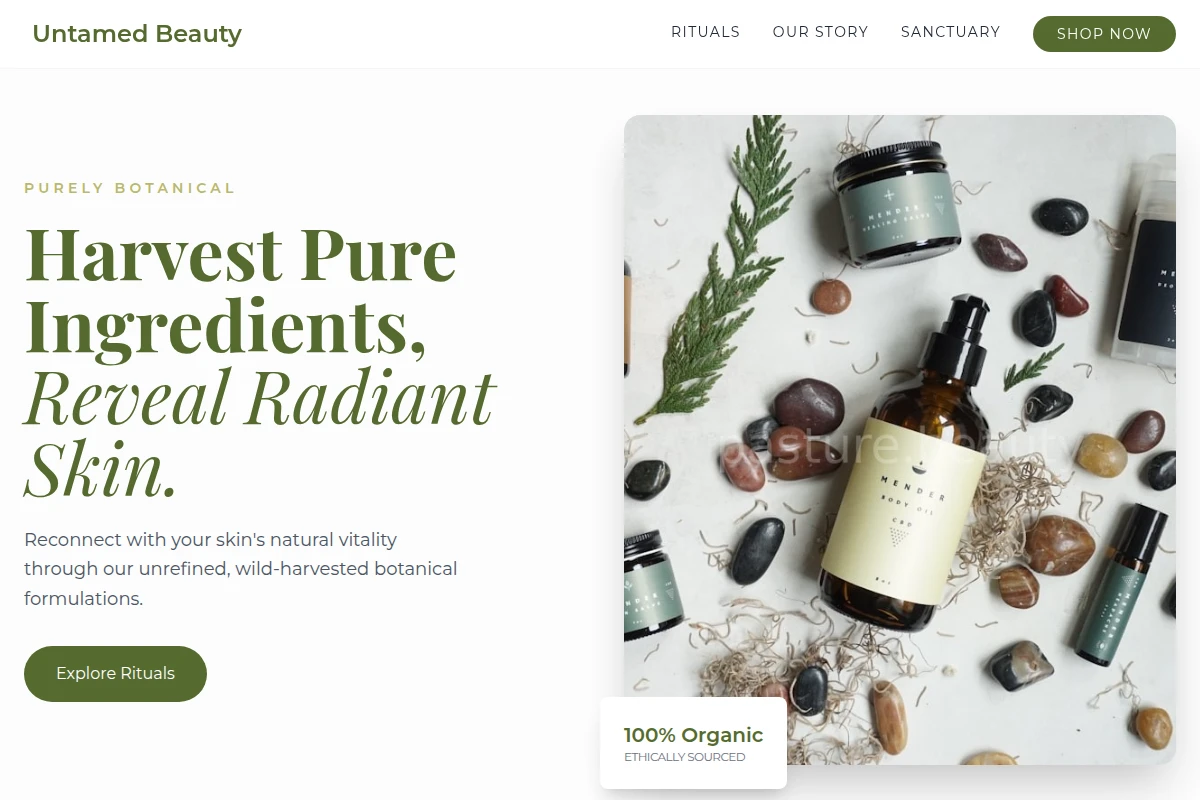 Untamed Beauty Products