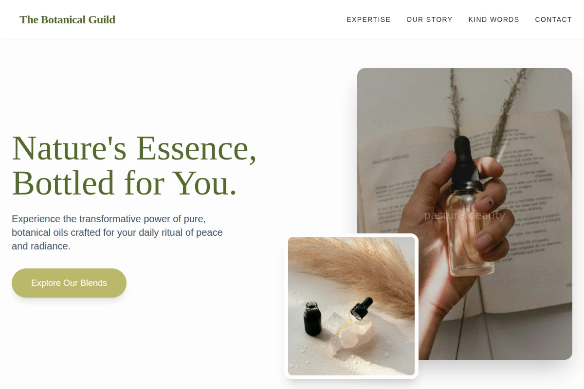 Green Essential Oil