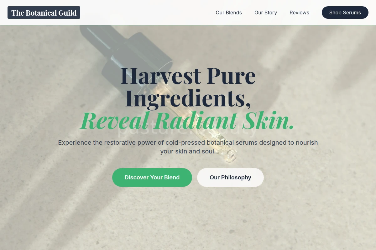 Serum Essential Oil