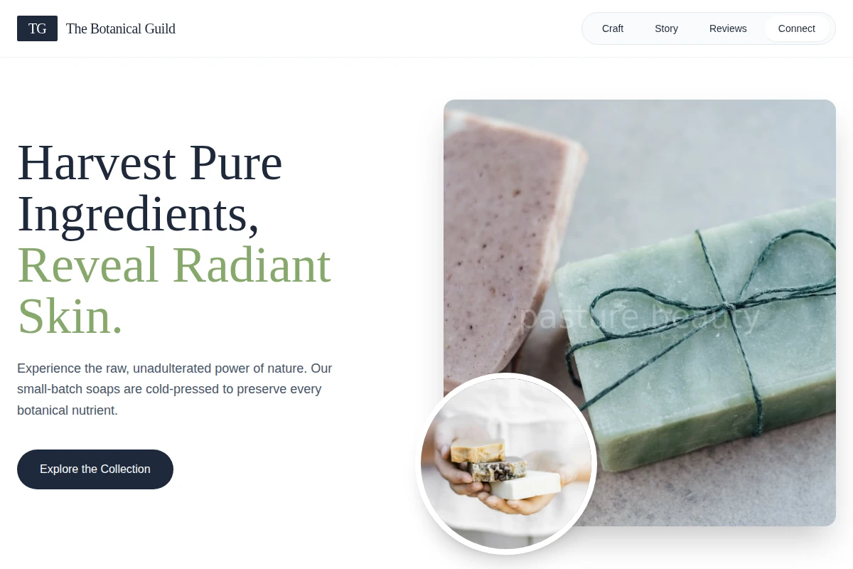 Raw Handmade Soap