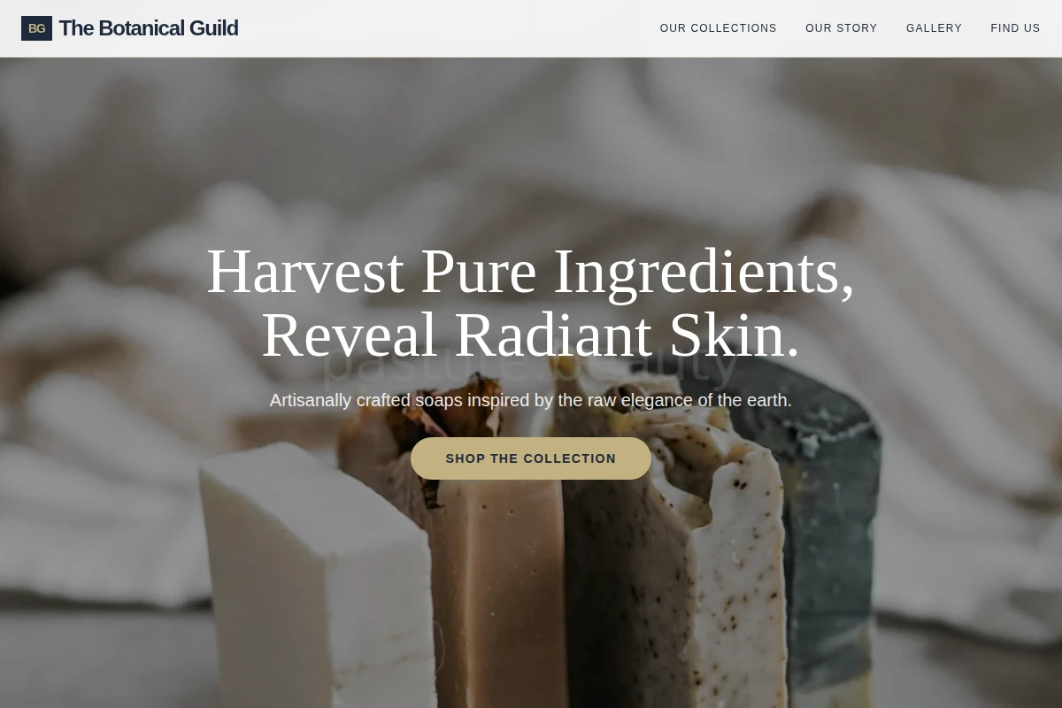 Earthy Handmade Soap