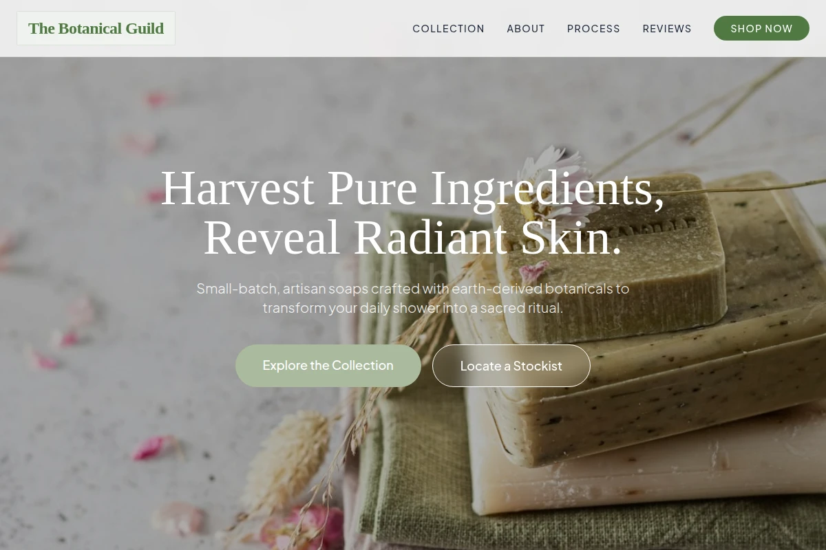 Botanical Handmade Soap