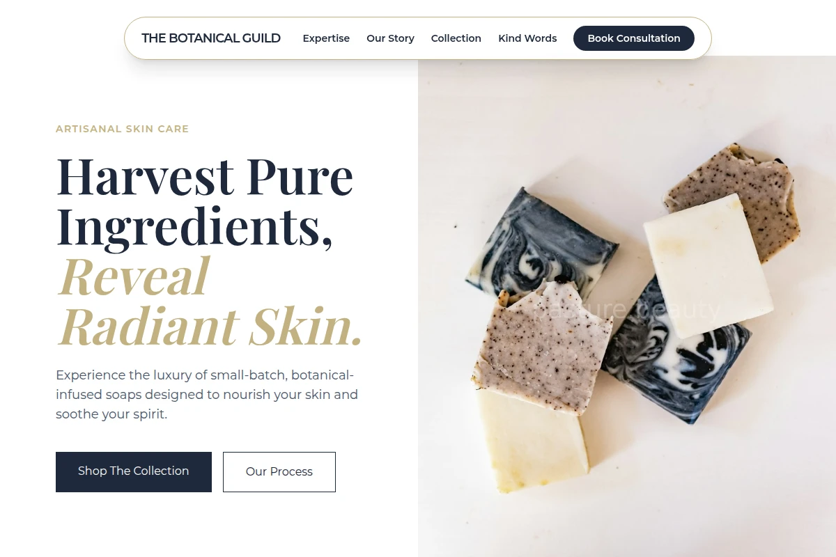 Clear Handmade Soap