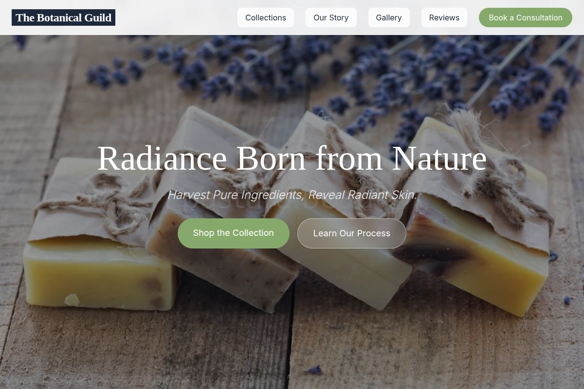 Radiant Handmade Soap