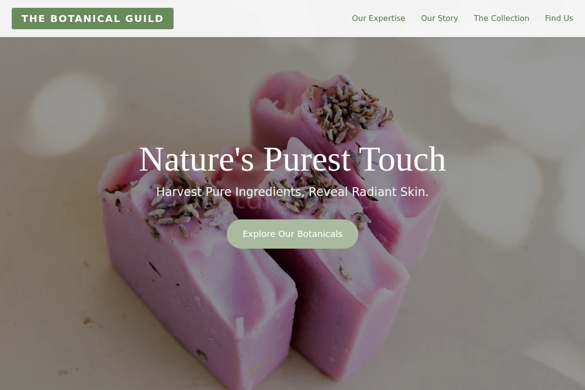 Botanical Handmade Soap