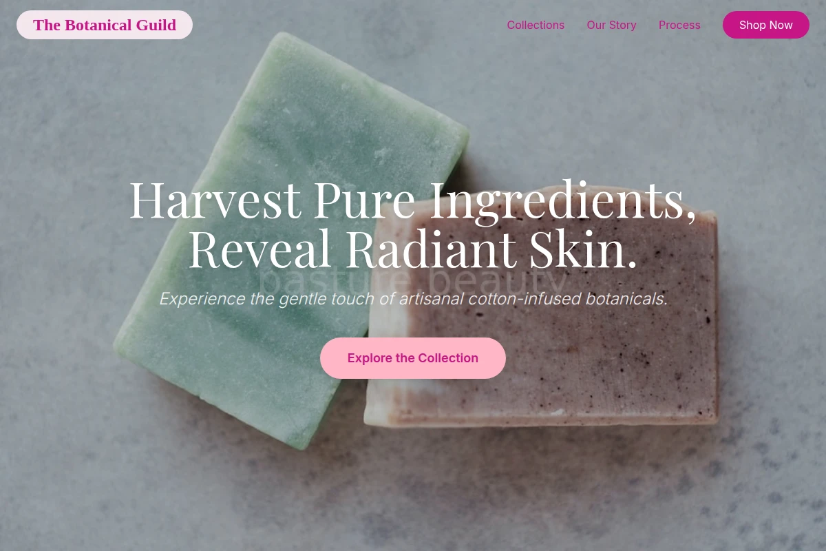 Cotton Handmade Soap